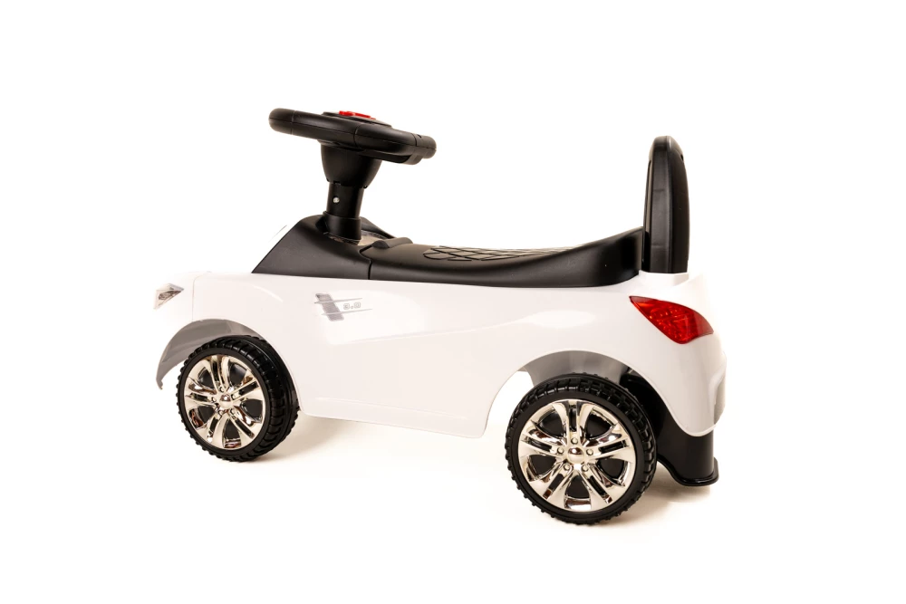 Vaikų stumdomas automobilis - Automobilis (balta)