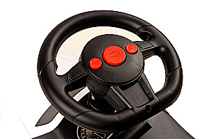 Vaikų stumdomas automobilis - Automobilis (balta)