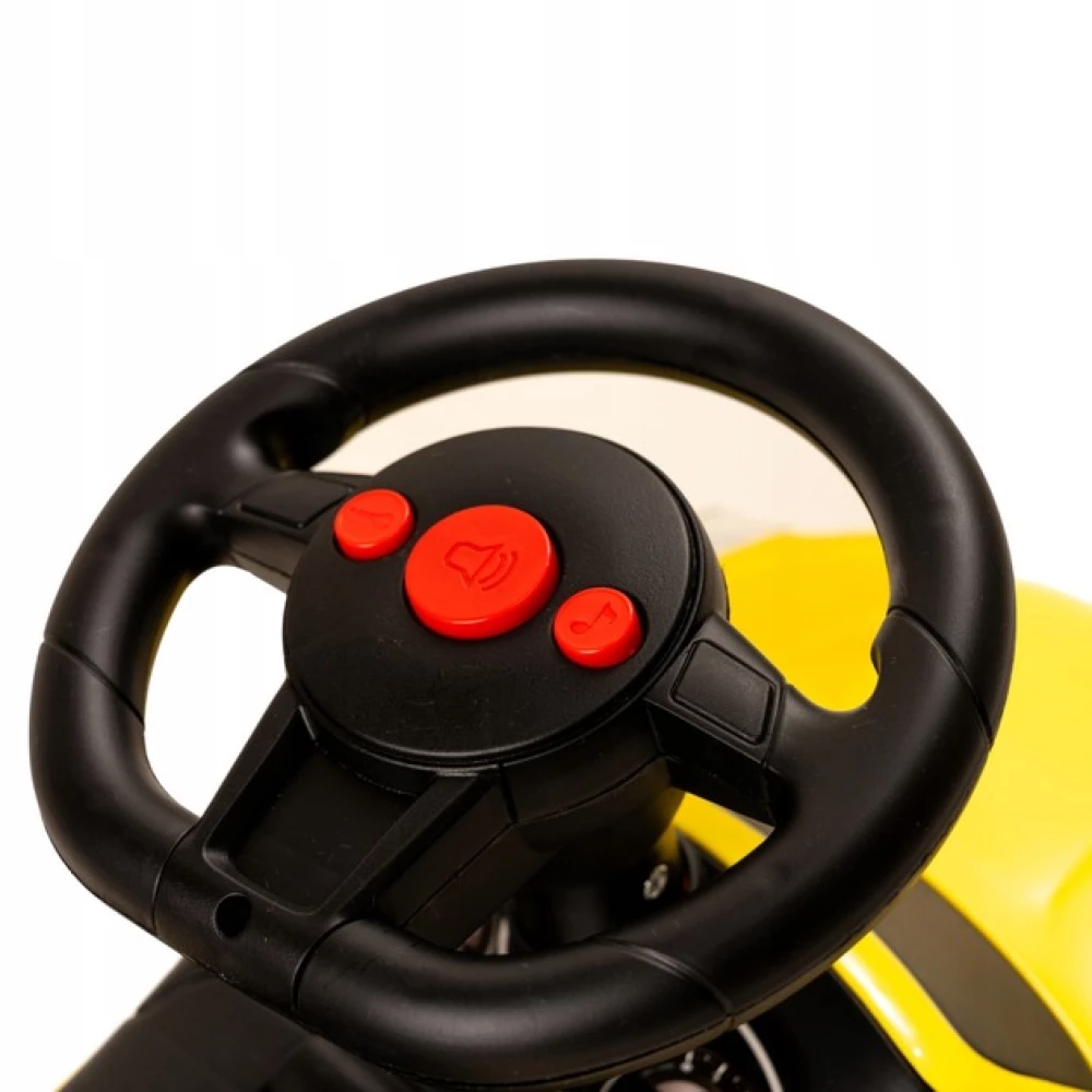 Children's Push Toy - Car (Yellow)