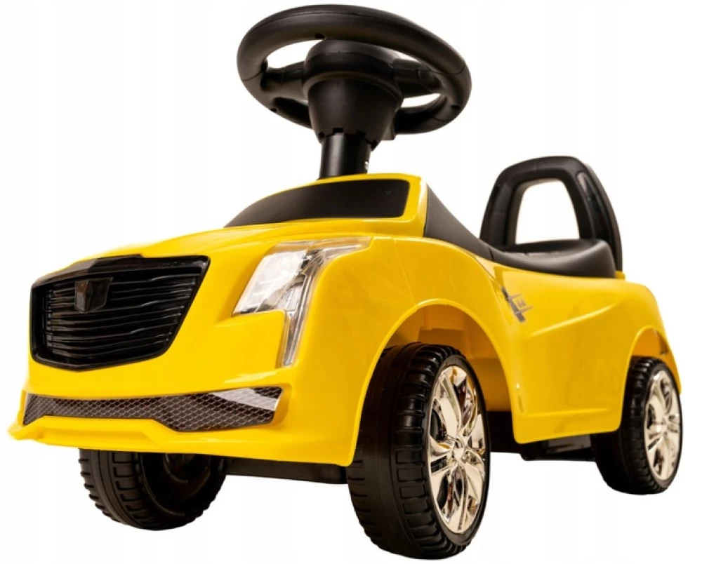 Children's Push Toy - Car (Yellow)
