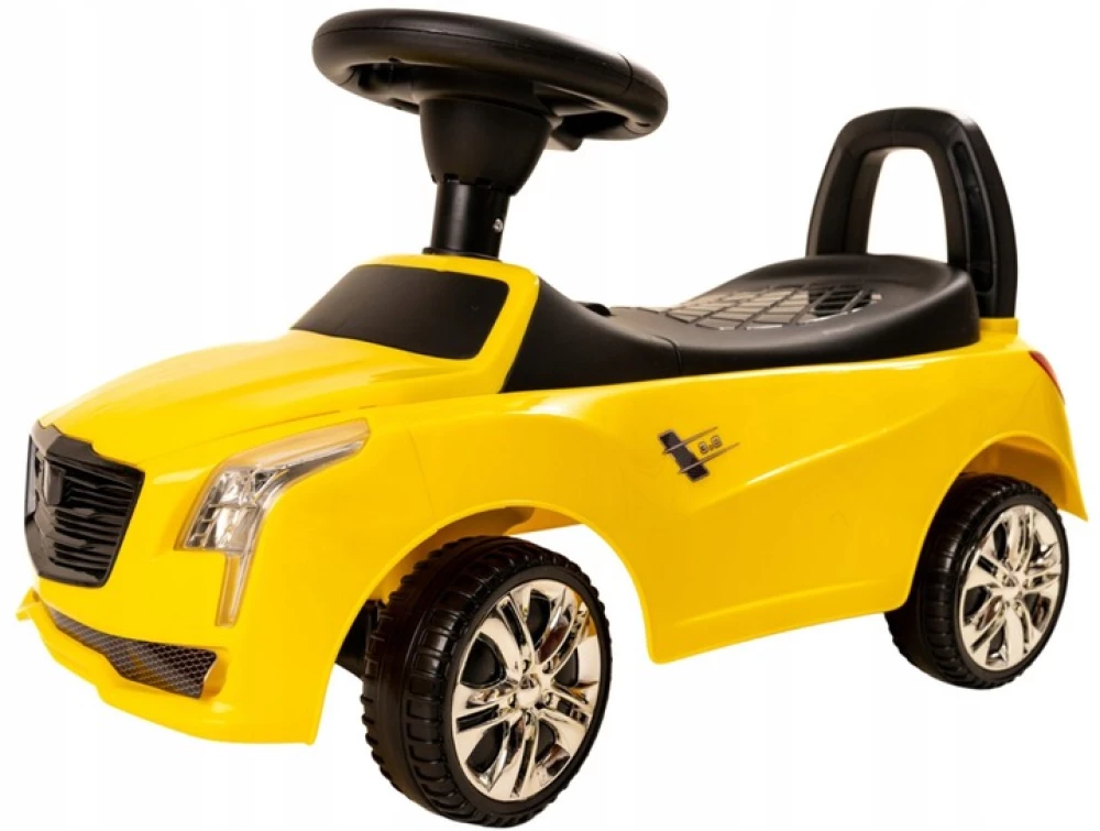 Children's Push Toy - Car (Yellow)