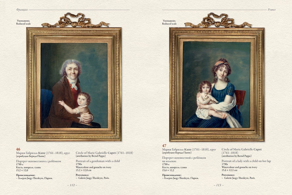 Family and Children's Miniature Portraits of the XVIII–XX Centuries