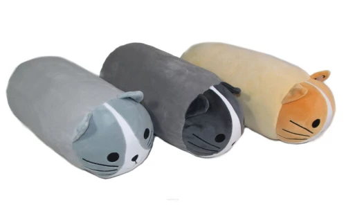 Plush Cat-Waist Pillow, in assortment