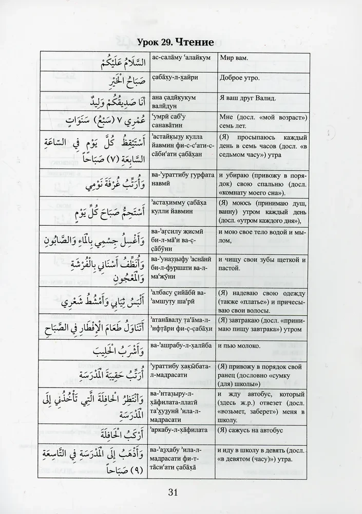 Арабский язык. Пропись. Алфавит, чтение, письмо