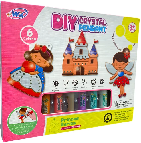 Craft Set - DIY Crystal Pendant, Princess Series