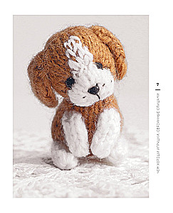 Knit and Be Friends! Miniature Realistic Toys. Knitting with Needles