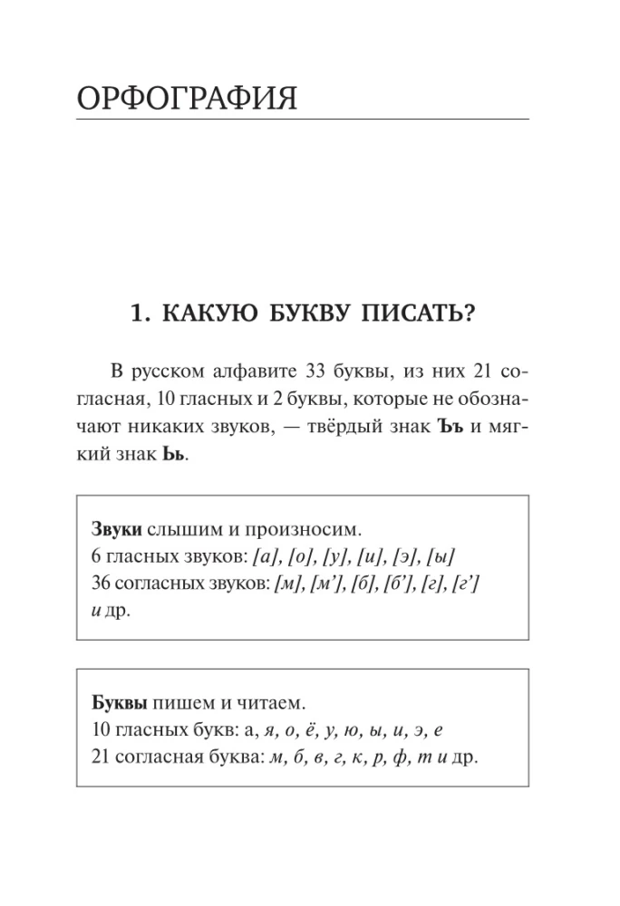 Difficulties of the Russian Language. Writing Without Mistakes