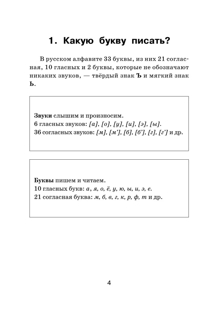 All the Difficulties of the Russian Language. Writing without Mistakes