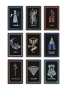Lubok Tarot. 78 cards in Russian style