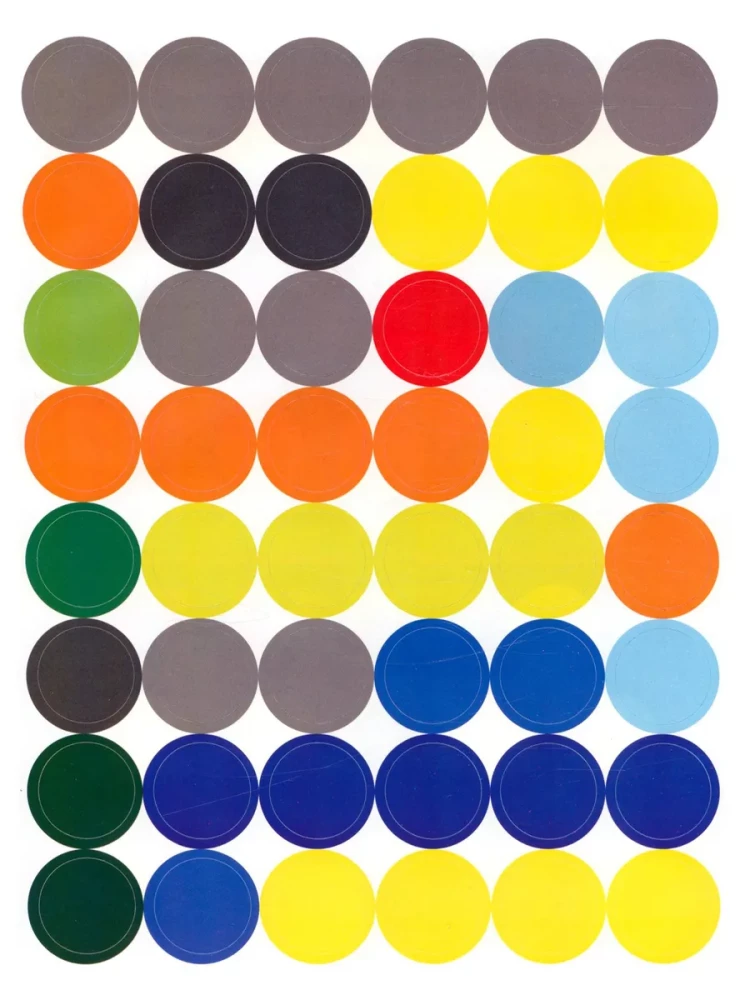 Bright Circles. Cars