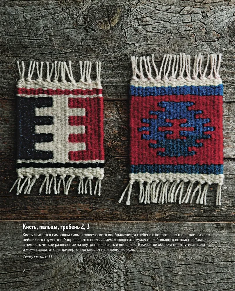 My First KILIM. 26 Traditional Patterns for Rugs, Bags, and Decorations. A Japanese Hand Weaving Course for Beginners