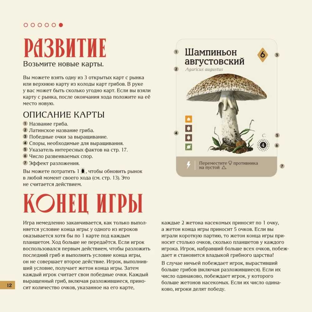 Настольная игра - Мицелий