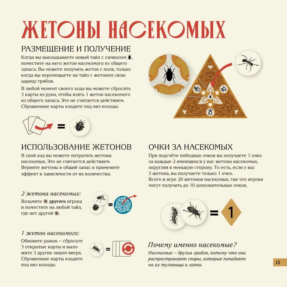Настольная игра - Мицелий