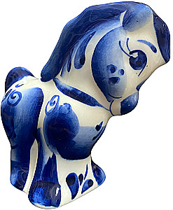 Figure - Pony, Gzhel