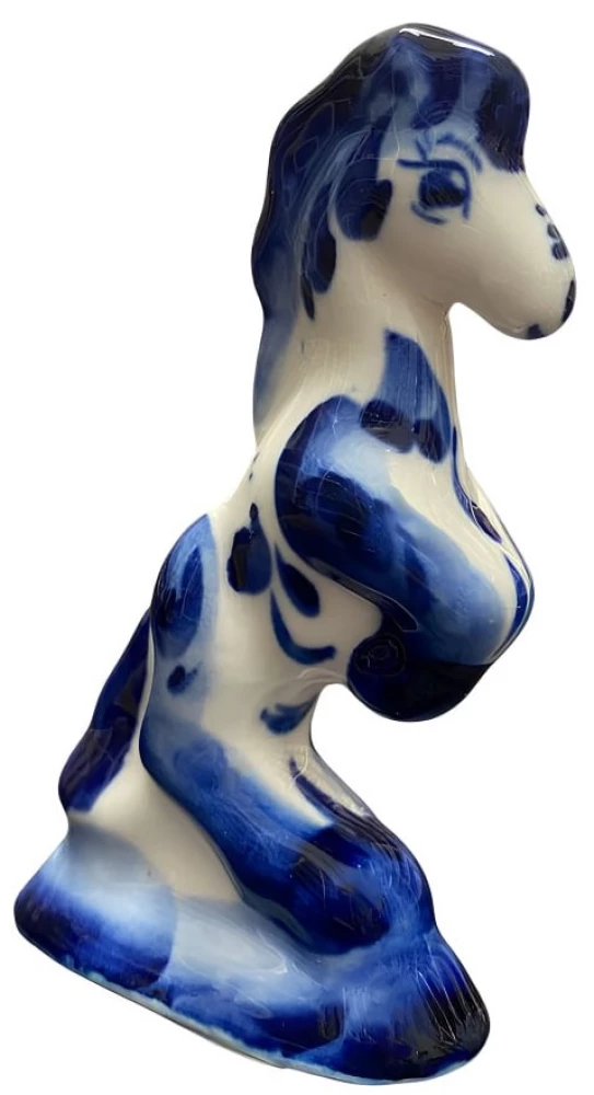 Figurine - Tsirkus hobune väike, gzhel