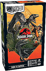 Настольная игра - Unmatched. Jurassic Park. InGen vs Raptors + правила на русском