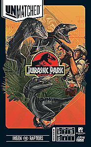 Настольная игра - Unmatched. Jurassic Park. InGen vs Raptors + правила на русском