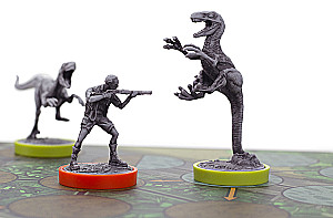 Настольная игра - Unmatched. Jurassic Park. InGen vs Raptors + правила на русском