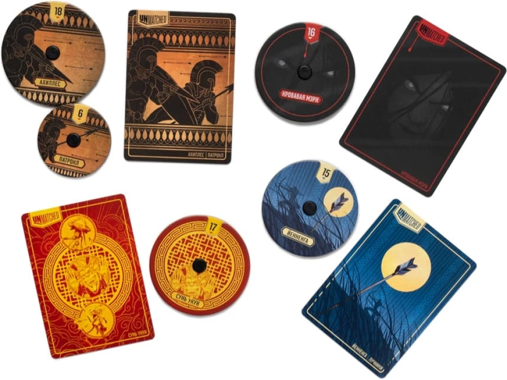 Brettspiel - Unmatched. Der Kampf der Legenden. Band zwei