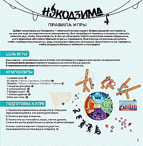 Настольная игра - Нэкодзима. Баланс на грани кОтастрофы