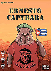Настольная игра - Ernesto Capybara (на английском языке)