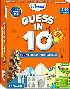 Brettspiel - Guess in 10. Länder der Welt (in englischer Sprache)
