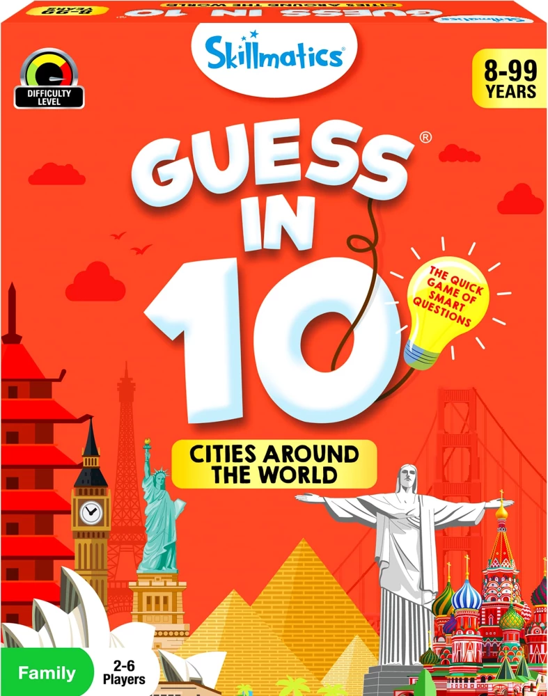 Brettspiel - Guess in 10. Städte der Welt (auf Englisch)