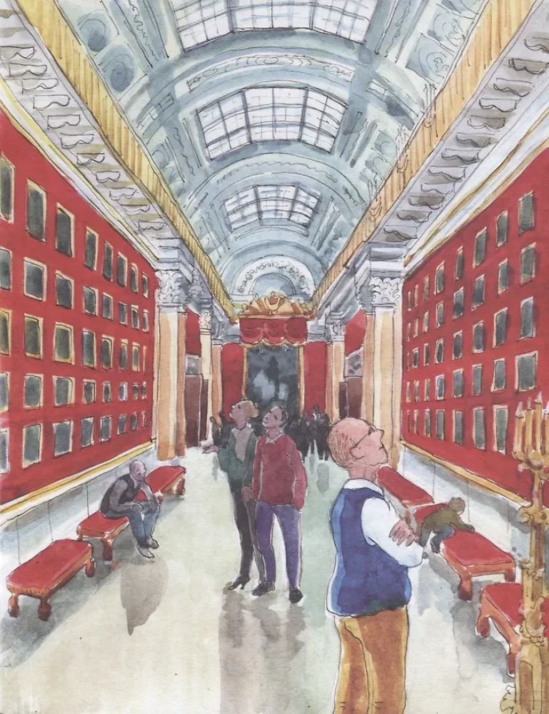 Eremitage. Von Etage zu Etage