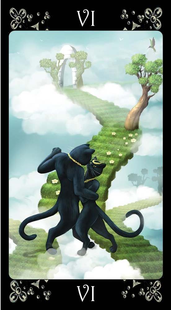 Tarot of Black Cats (78 Cards)