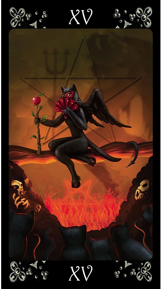 Tarot of Black Cats (78 Cards)