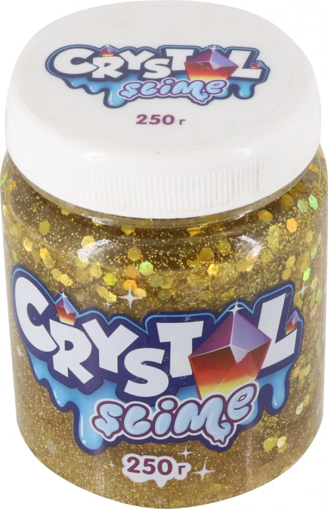 Slaim - Crystal slaim, kuldne, 250 g