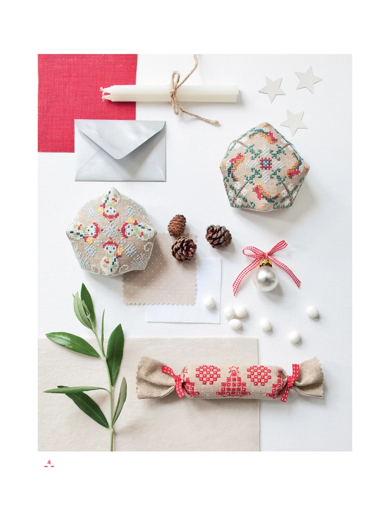 Decorative Motifs, Cross-Stitched