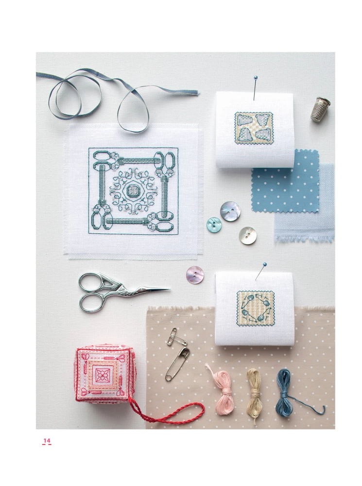 Decorative Motifs, Cross-Stitched
