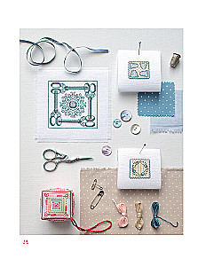 Decorative Motifs, Cross-Stitched