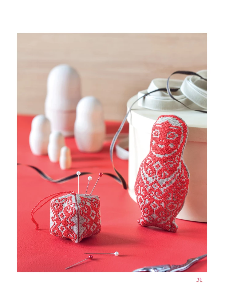 Decorative Motifs, Cross-Stitched
