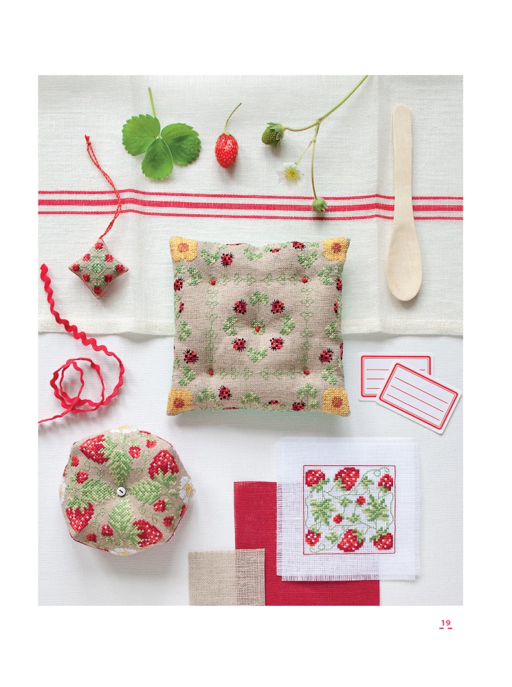 Decorative Motifs, Cross-Stitched