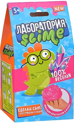 Сделай сам! Slime лаборатория (Crystal slime)