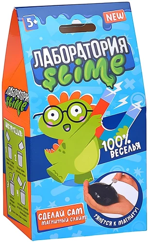 Сделай сам! Slime лаборатория (Магнитный слайм)