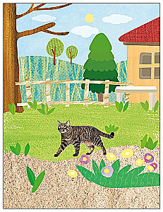 Photo Stickers. In the Village