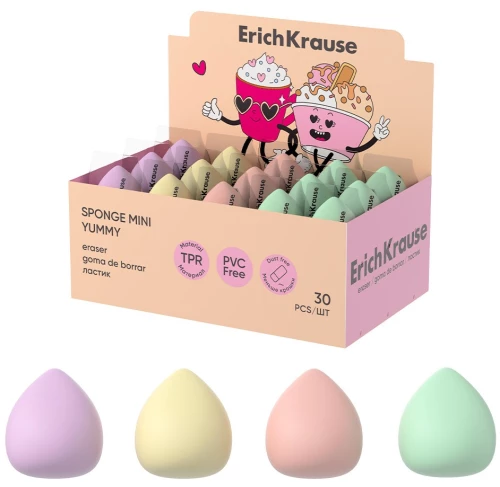 Dzēšgumija - Sponge Mini Yummy, dažādībā