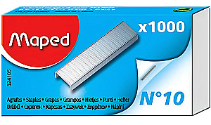 Staples for stapler No. 10