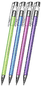 Zīmuļa pildspalva - Stick Glitter, zila, sortimentā