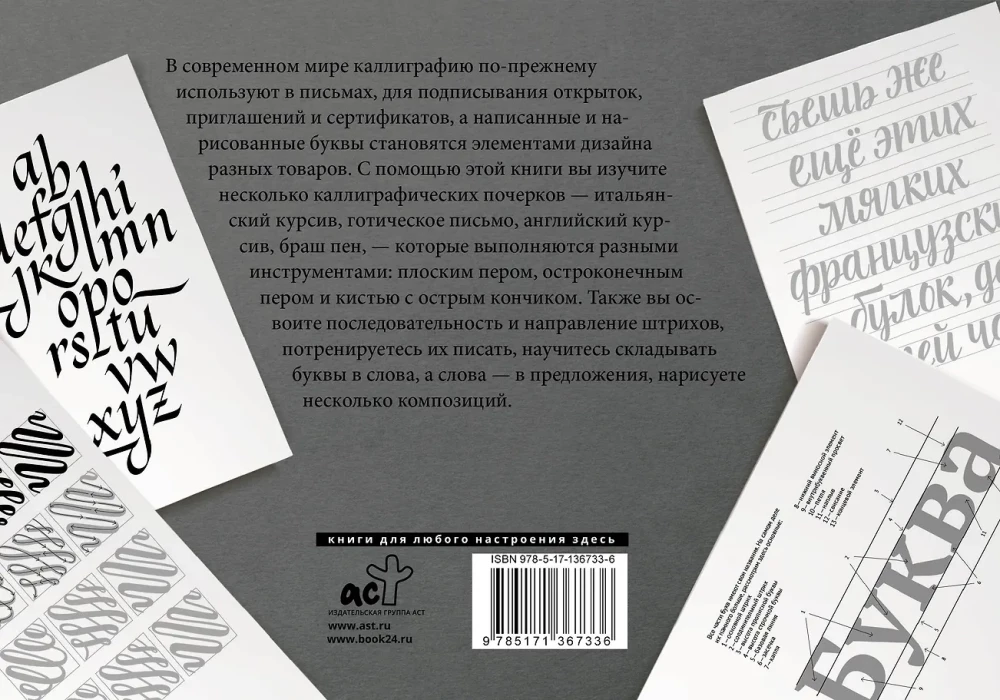 Основы каллиграфии и леттеринга. Прописи