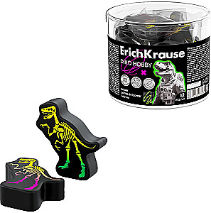 Radiergummi - Dino Hobby, in verschiedenen Designs