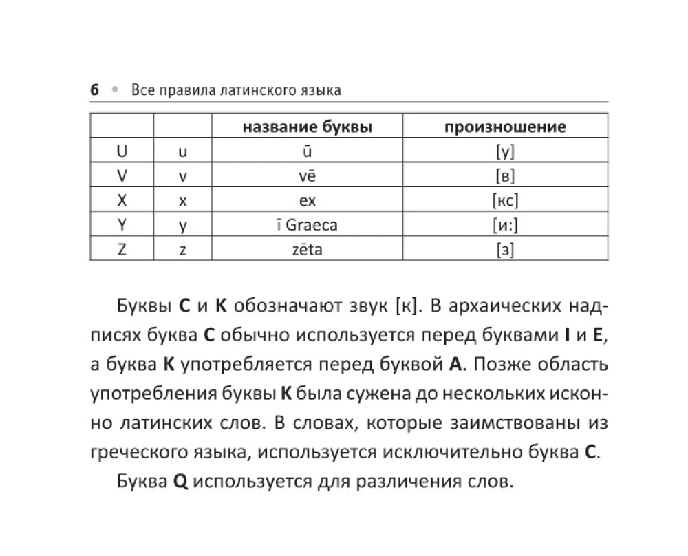 All the Rules of the Latin Language