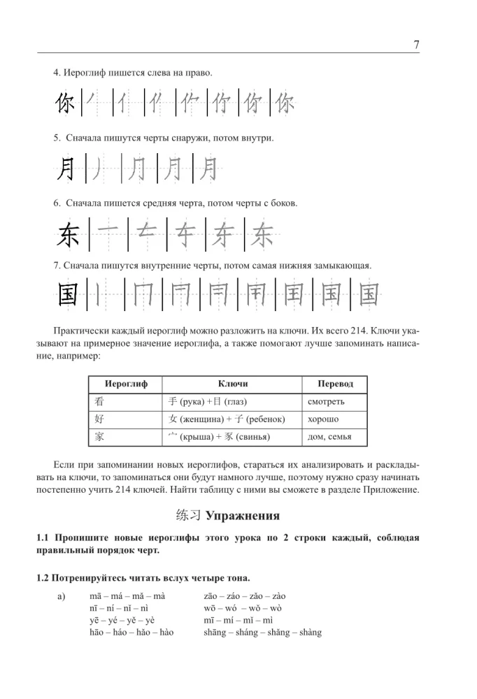 Китайский язык: грамматика для начинающих. Уровни HSK 1-2