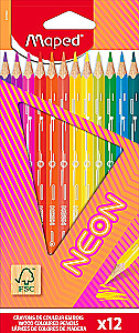 Цветные карандаши - Neon, 12 цветов