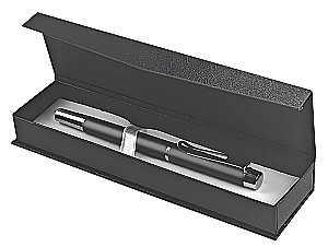 Dovana pakuotėje esanti gelinė ranka, mėlyna