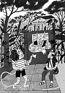 Tylios liūto urzgesys
