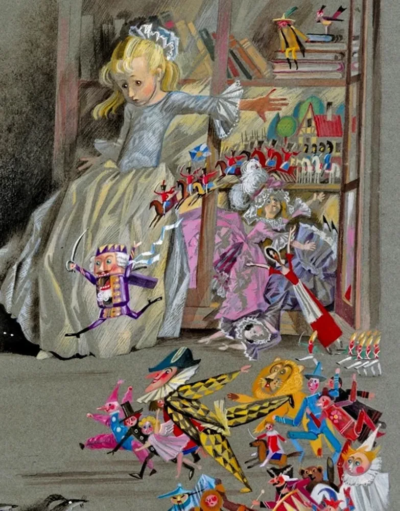 Burvju pasakas ar Nika Golca ilustrācijām